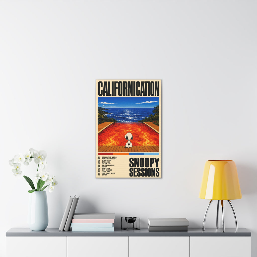Californication Snoopy Sessions Canvas