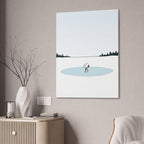 Snoopy Ice Rink Canvas