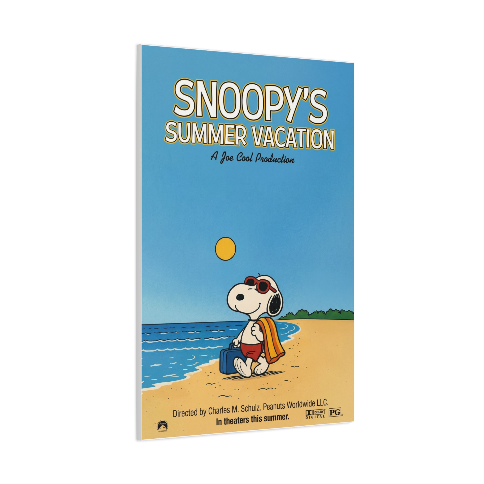 Summer Vacation Canvas