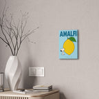 Amalfi Lemon Snoopy Italy Canvas