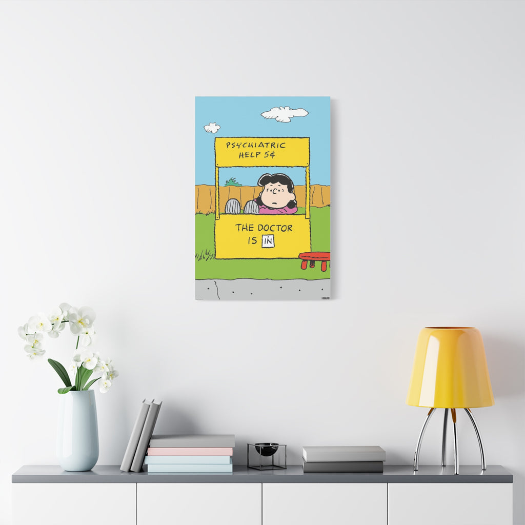Lucy Psychiatric Help Canvas