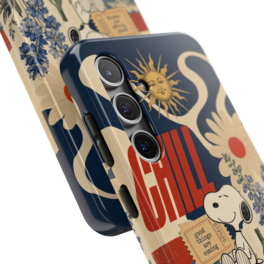 Snoopy Chill Collage Case