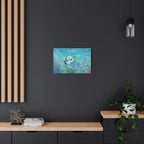 Snoopy Campfire Night Canvas