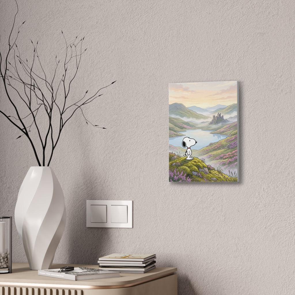 Scenic Lake Canvas