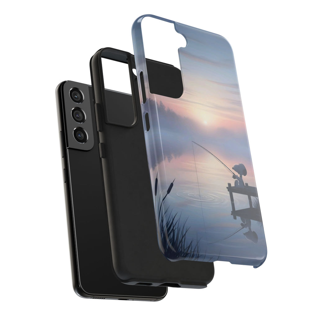 Sunset Fishing Phone Case