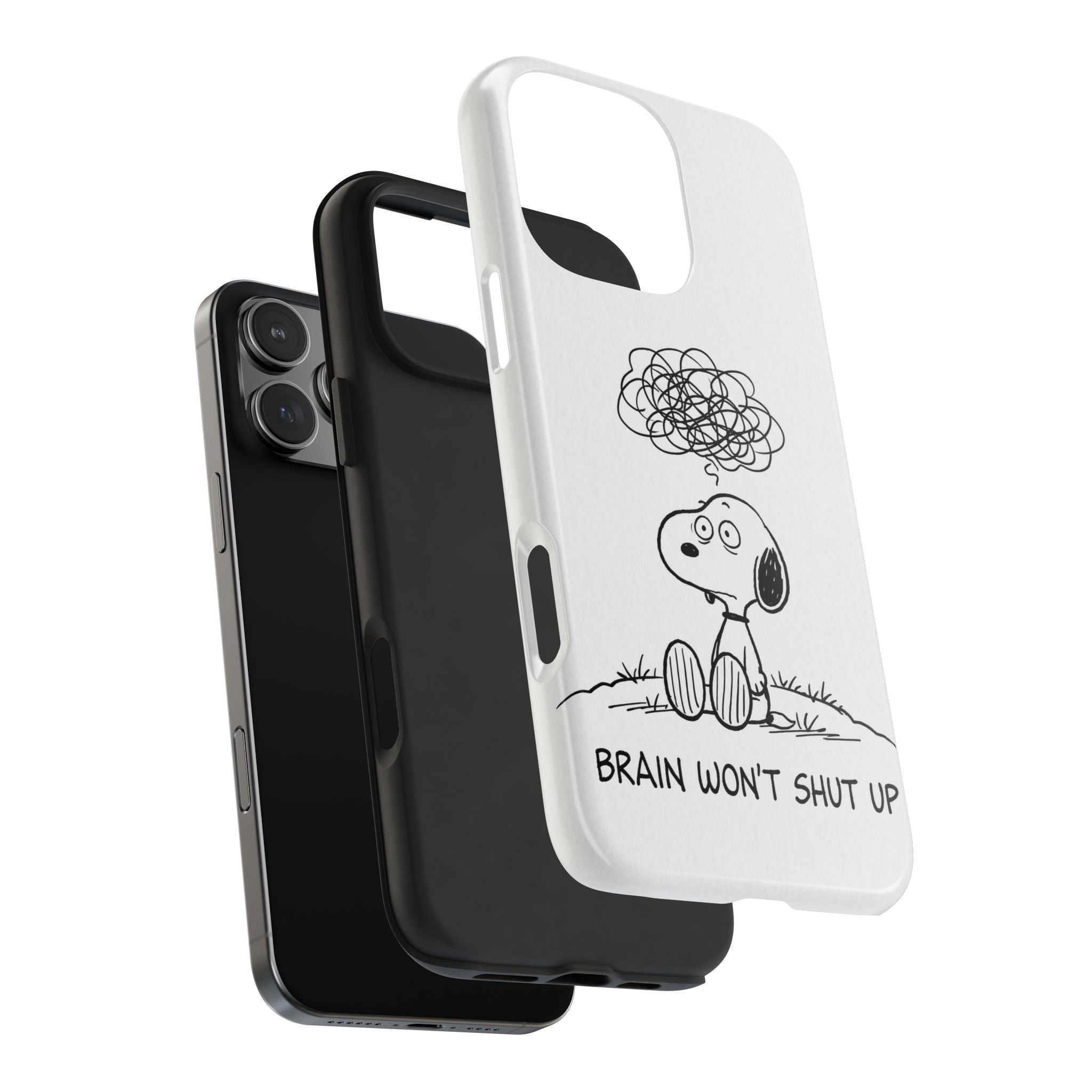 Snoopy Anxiety Phone Case