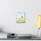 Snoopy and Woodstock Meadow Canvas