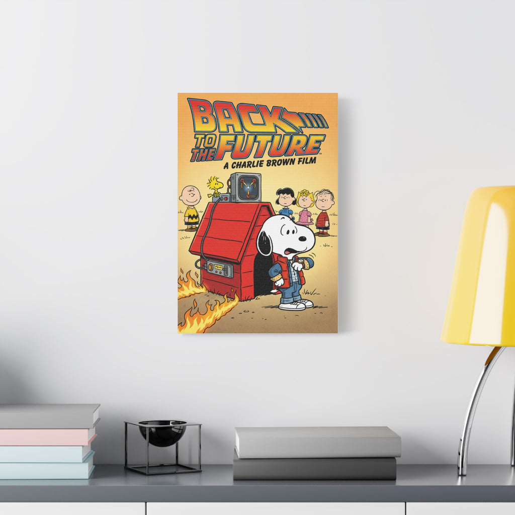 Back To The Future Canvas