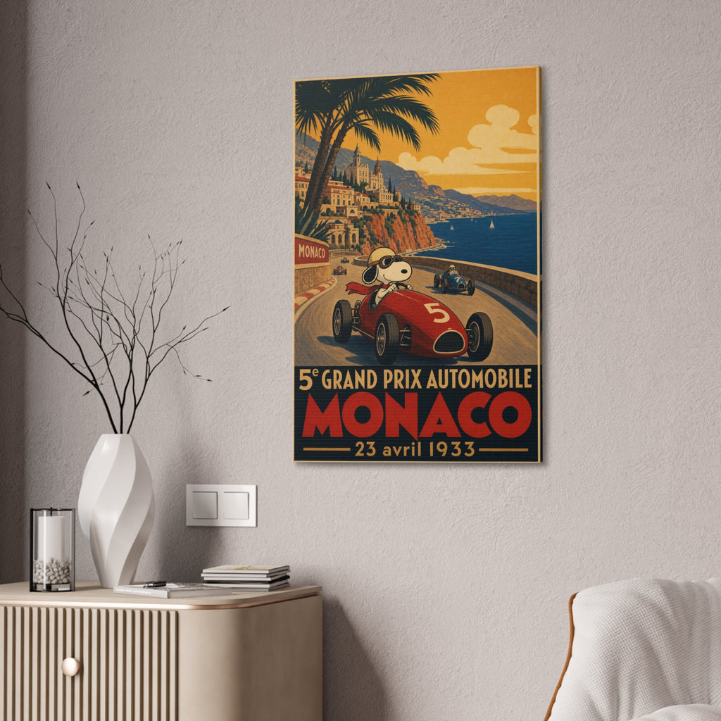 Monaco Grand Prix Canvas