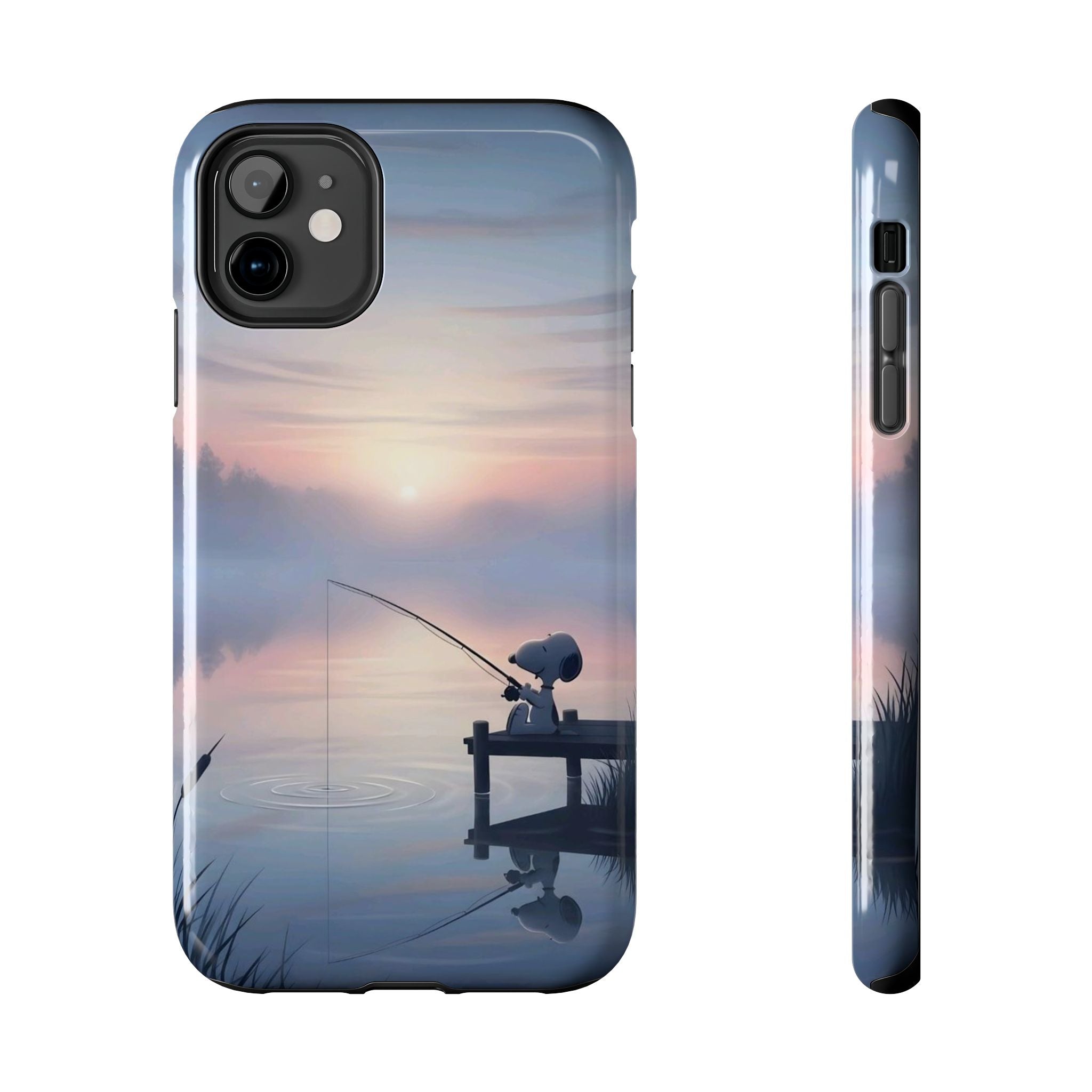 Sunset Fishing Phone Case