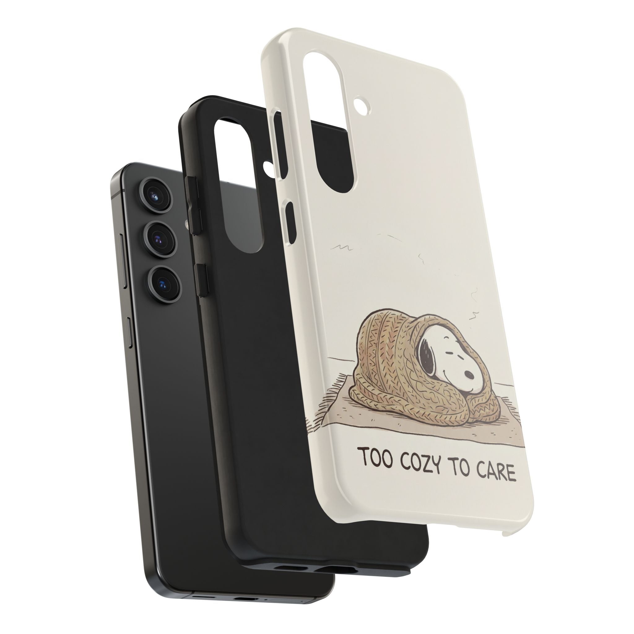 Too Cozy To Care Case