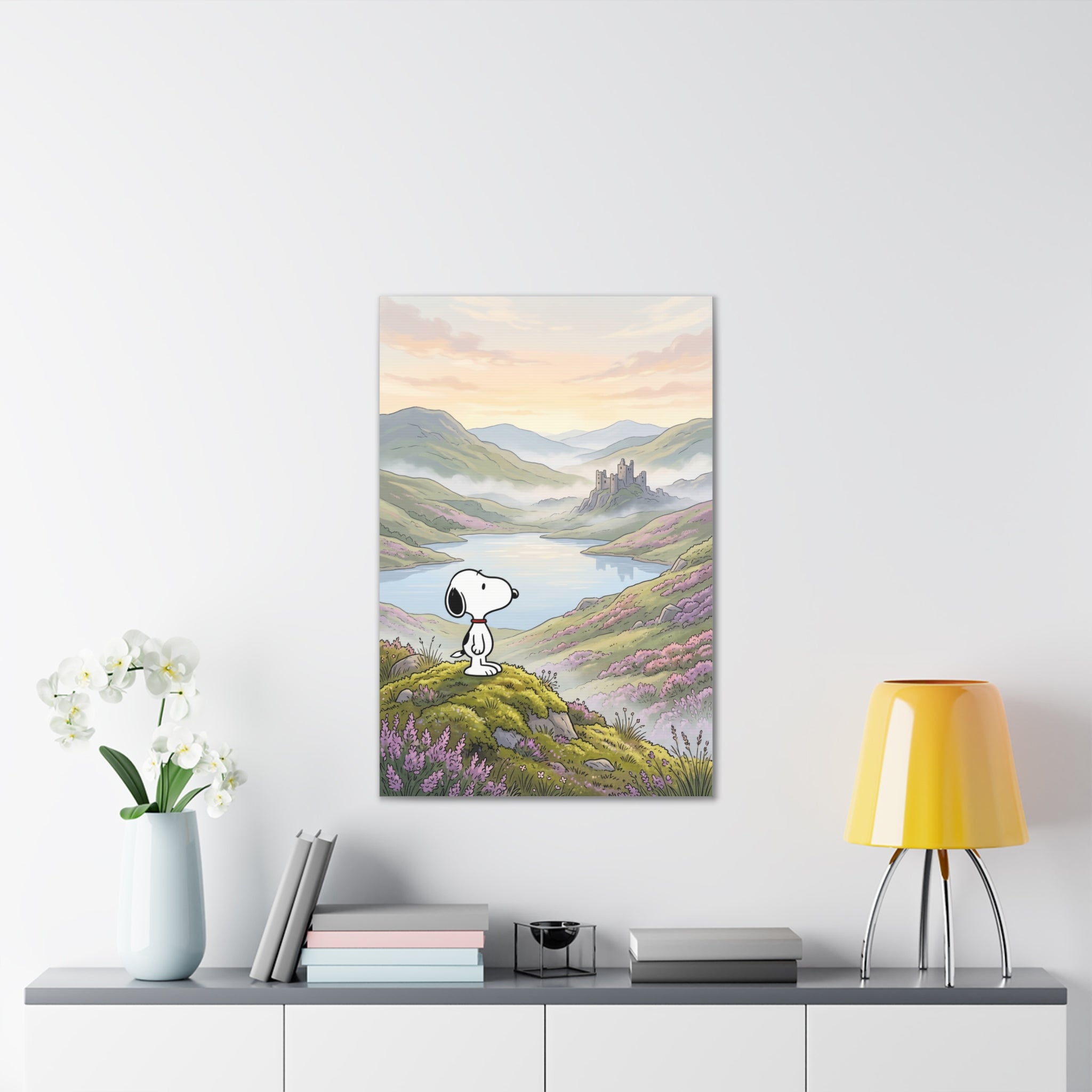Scenic Lake Canvas