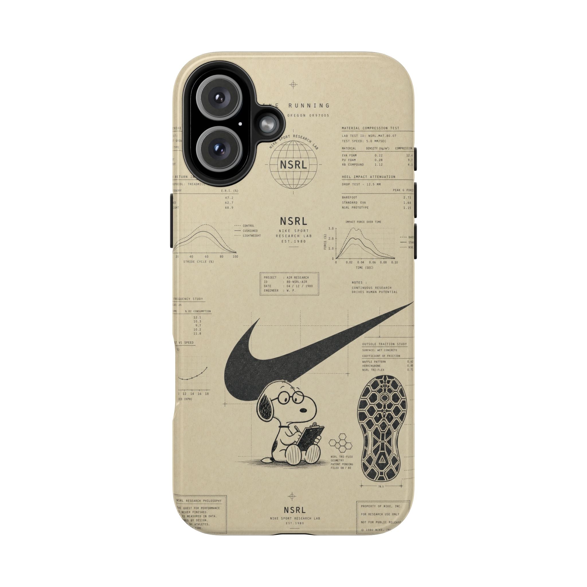 Graph Paper Phone Case