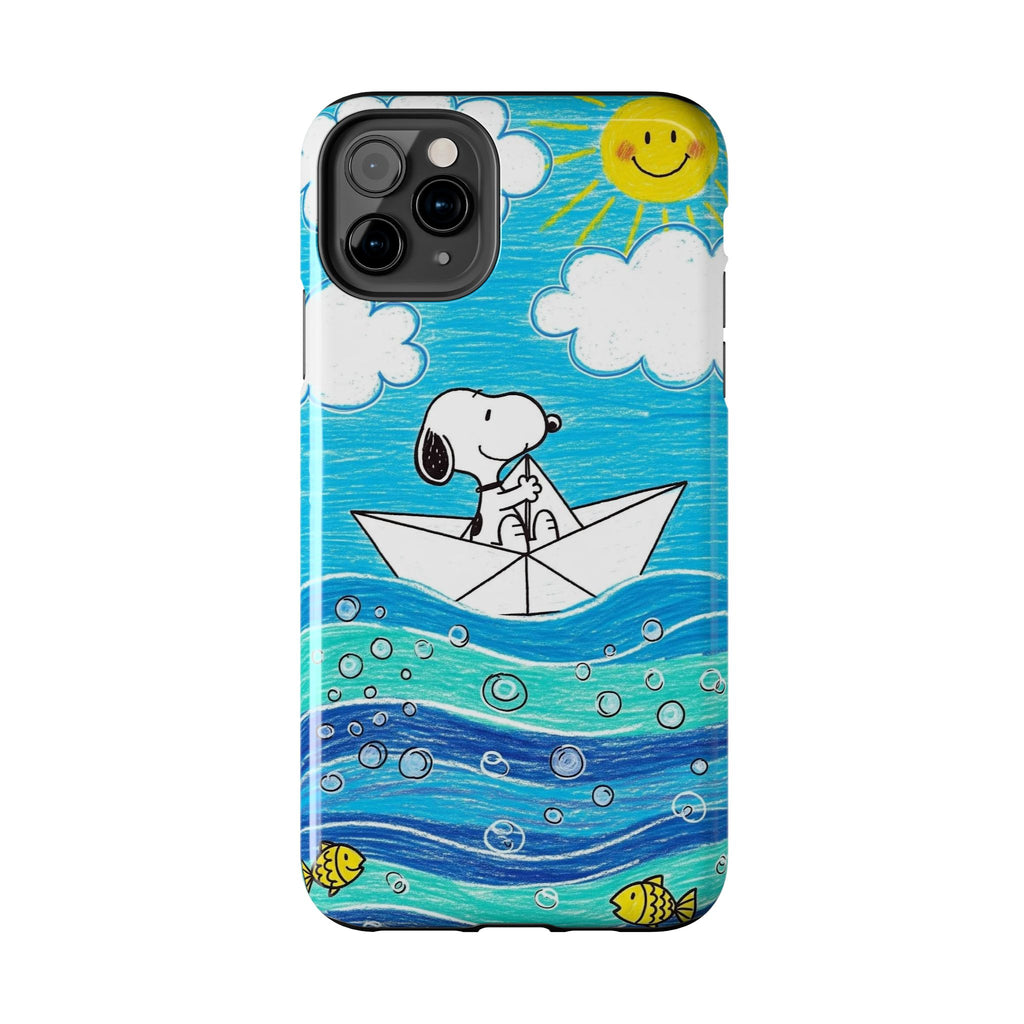 Snoopy Boat Phone Case