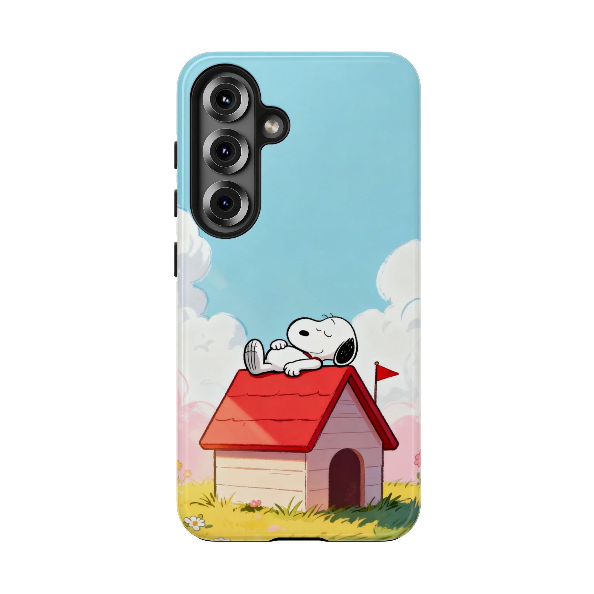 Relaxing Doghouse Phone Case