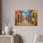 Mexican Street Canvas