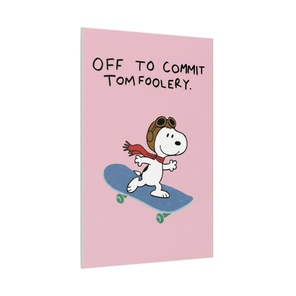 Commit Tomfoolery Canvas