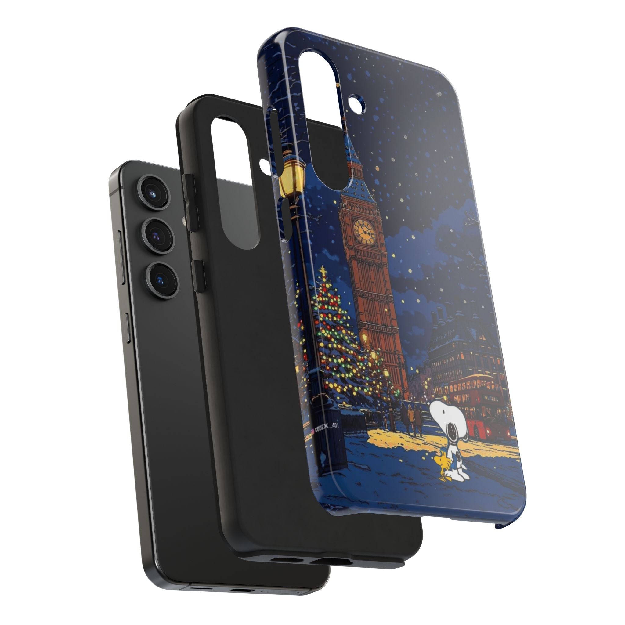 London Christmas Phone Case
