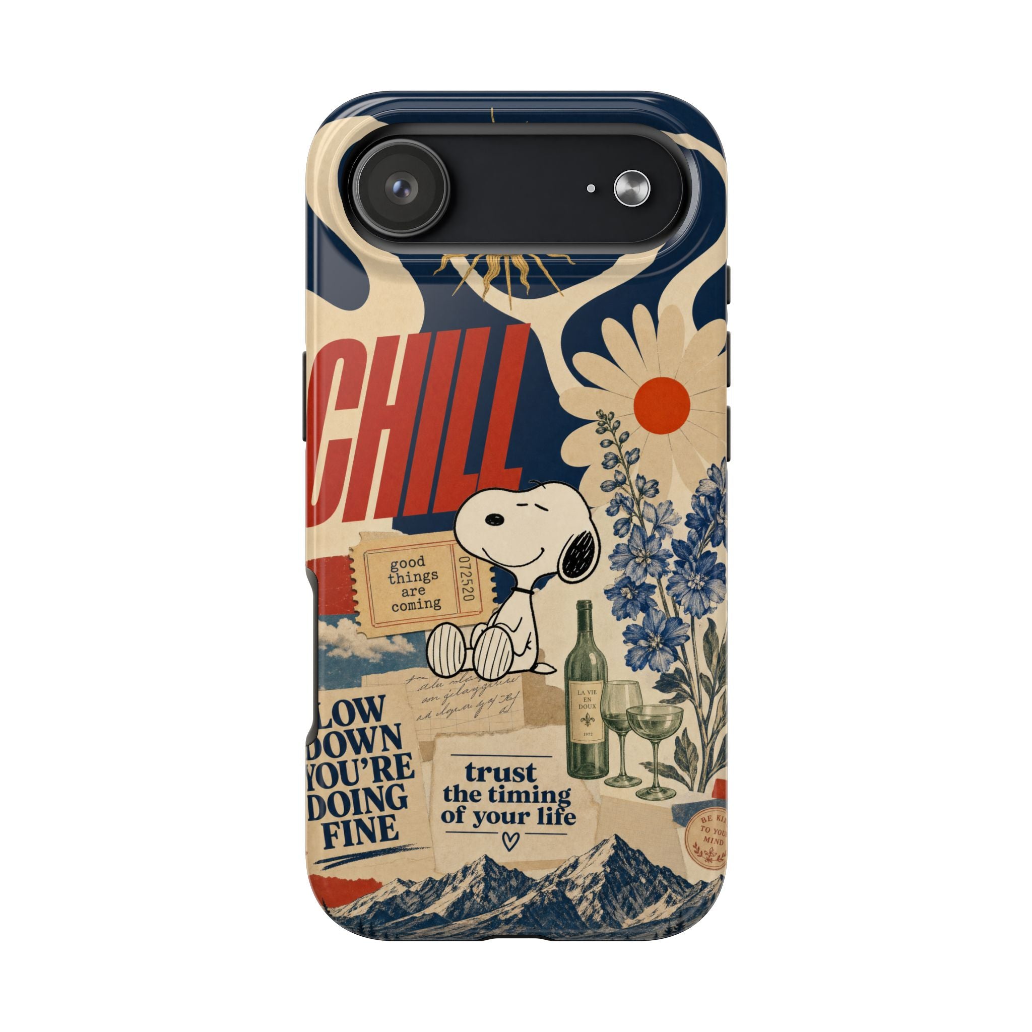 Snoopy Chill Collage Case