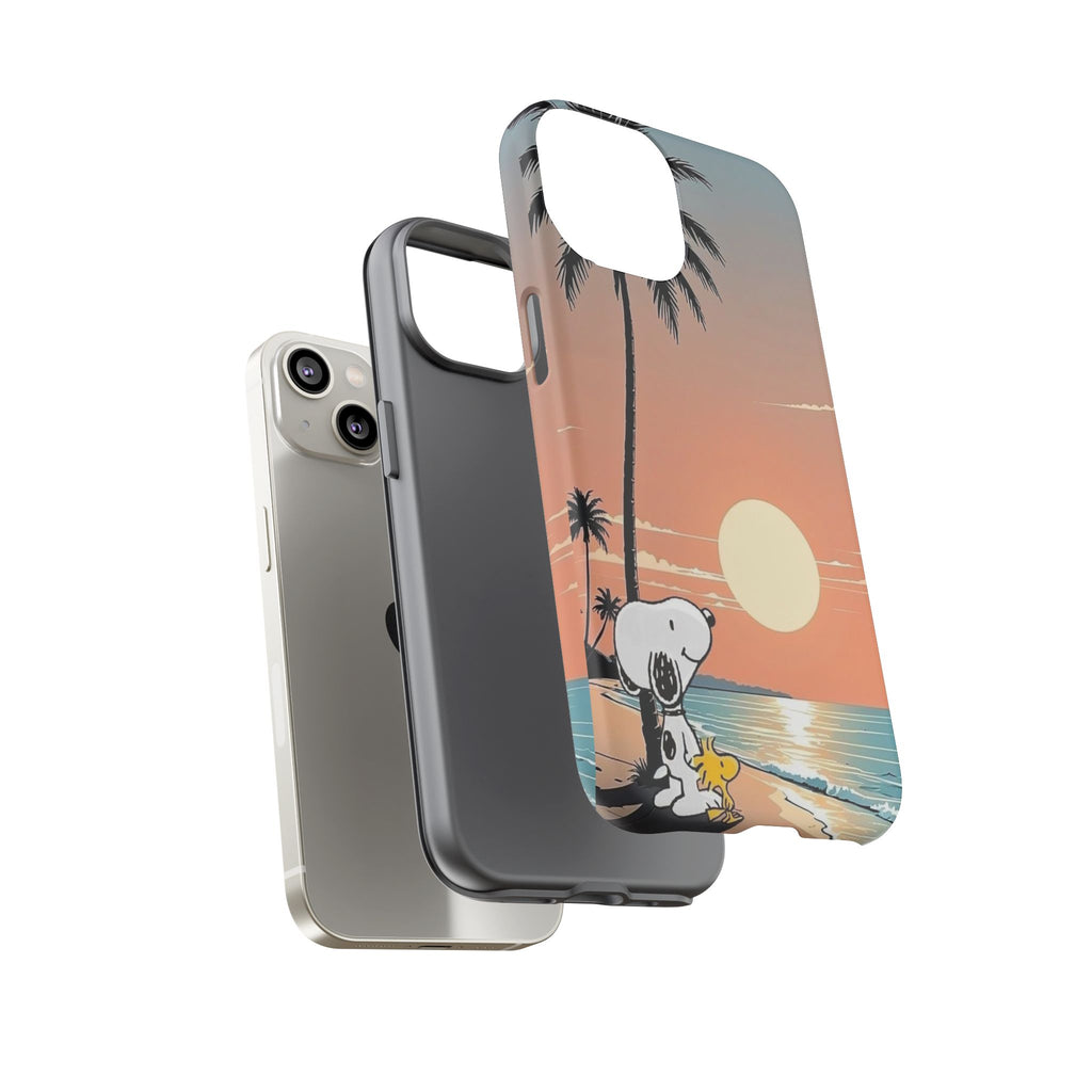 Snoopy Beach Sunset Phone Case