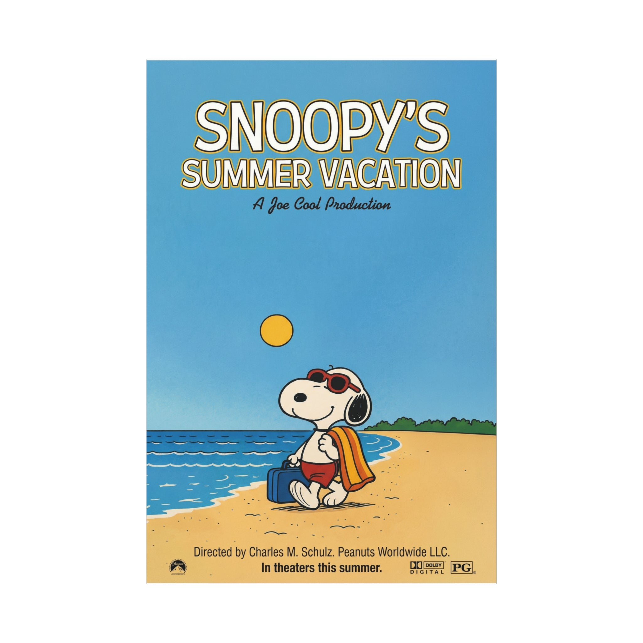 Summer Vacation Canvas