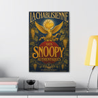 Snoopy Vintage Poster Canvas