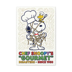 Chef Snoopy Gourmet Canvas