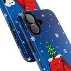 Christmas Doghouse Phone Case
