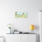 Peanuts Summer Yard Canvas