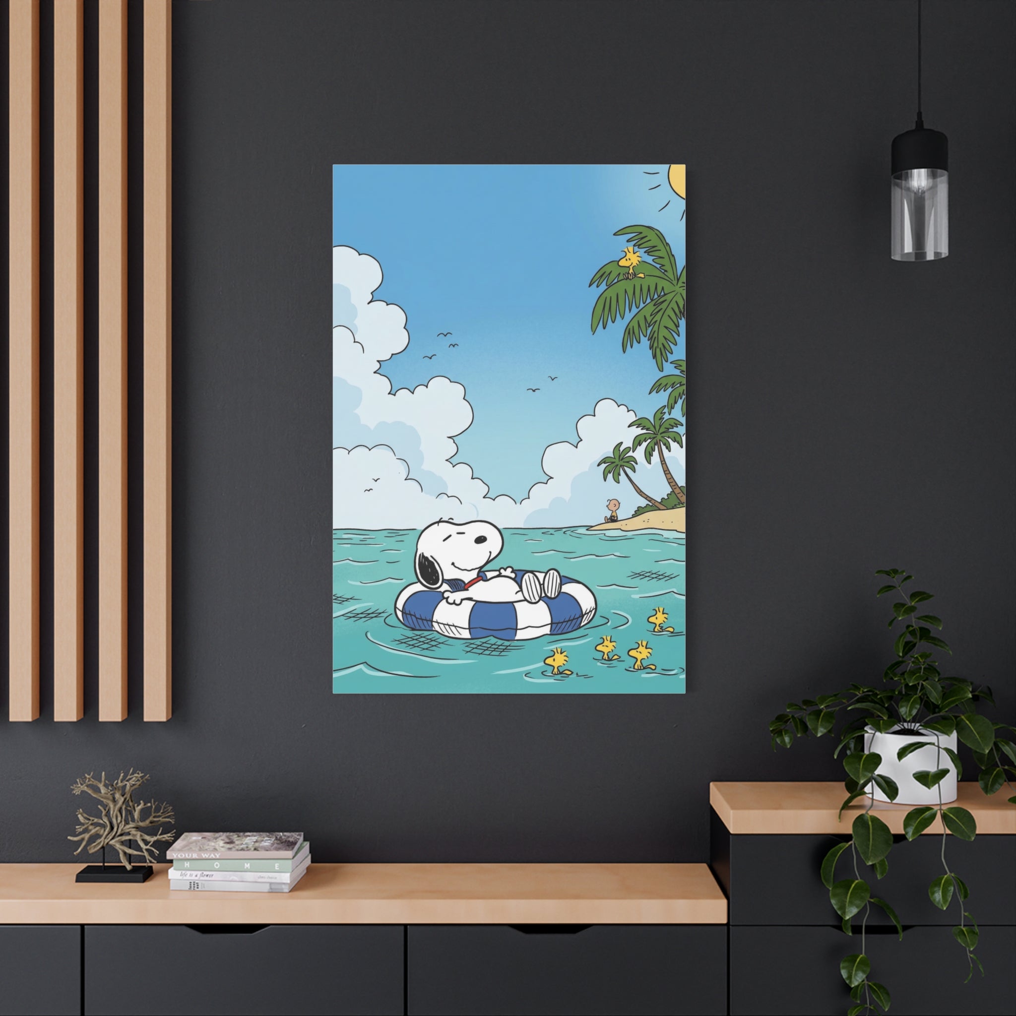 Inner Tube Float Canvas