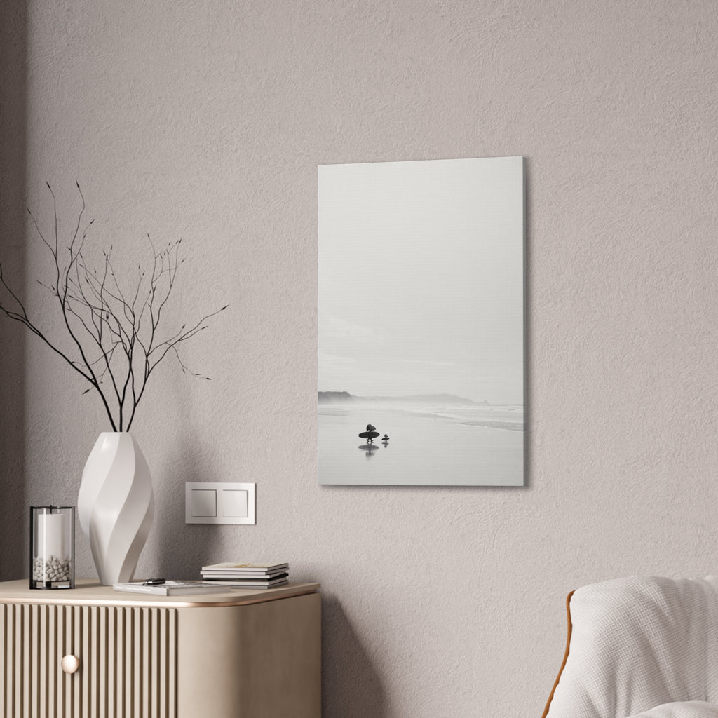 Surfer Silhouette Canvas