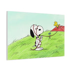 Snoopy Flying Kite Canvas