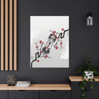 Racing Car Blossom Canvas