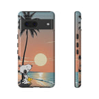 Snoopy Beach Sunset Phone Case