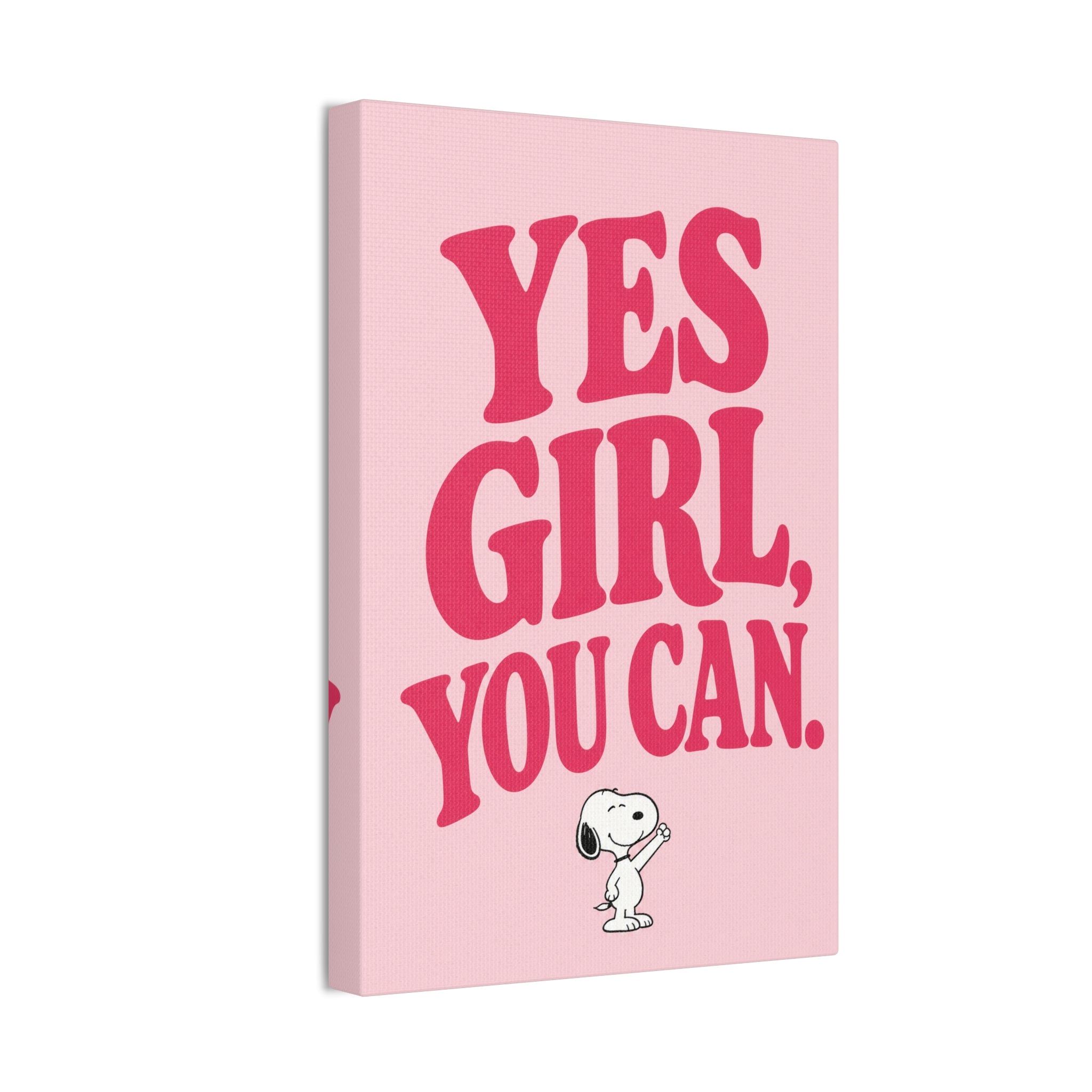 Yes Girl You Can Canvas