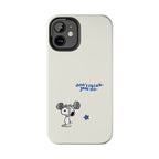Snoopy Weightlifting Phone Case