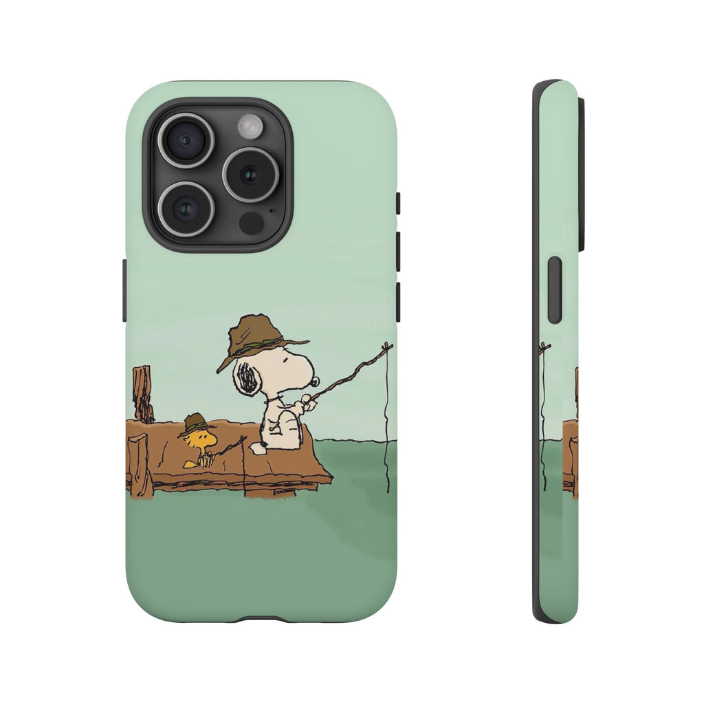 Snoopy Fishing Phone Case