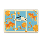 Goldfish Swim Canvas