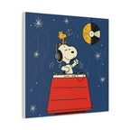 Snoopy DJ Doghouse Canvas