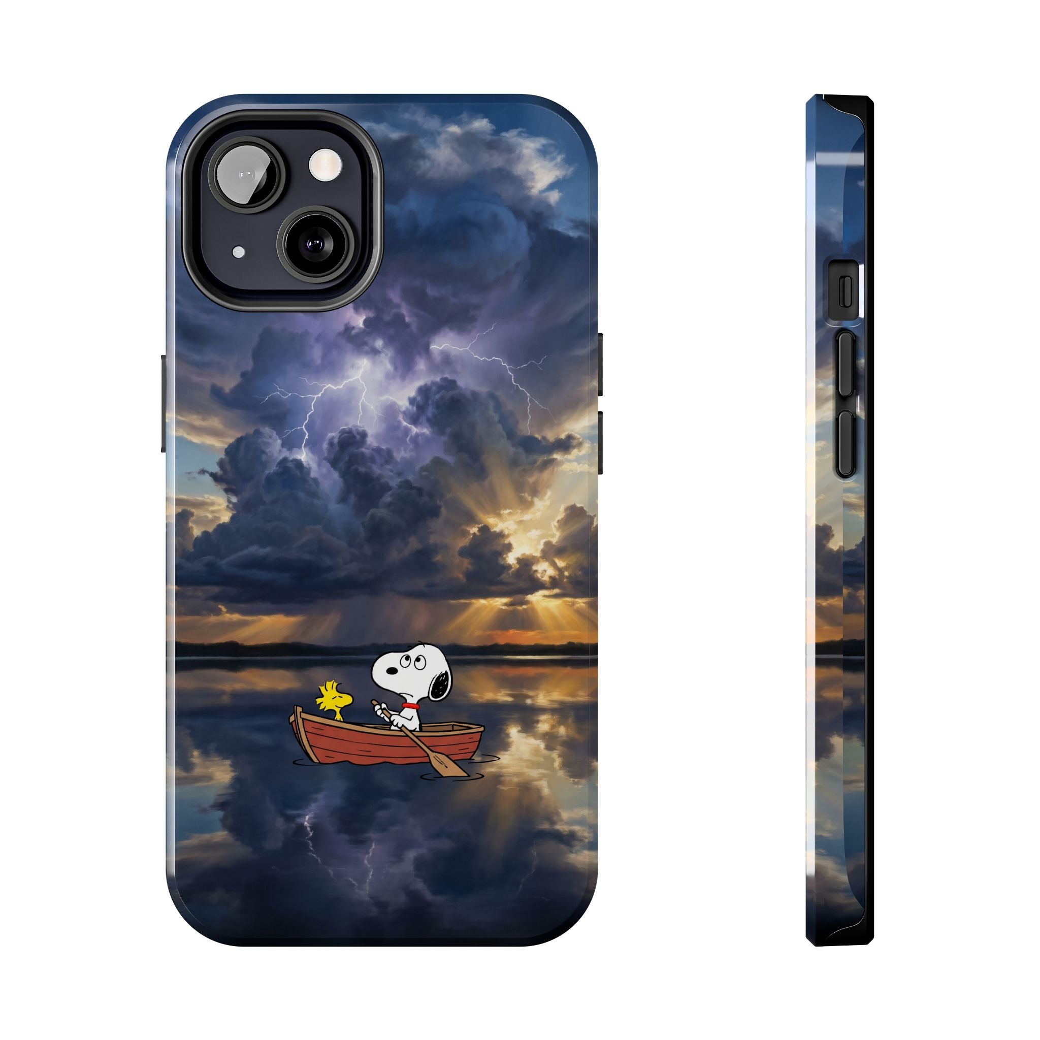 Stormy Rowboat Phone Case