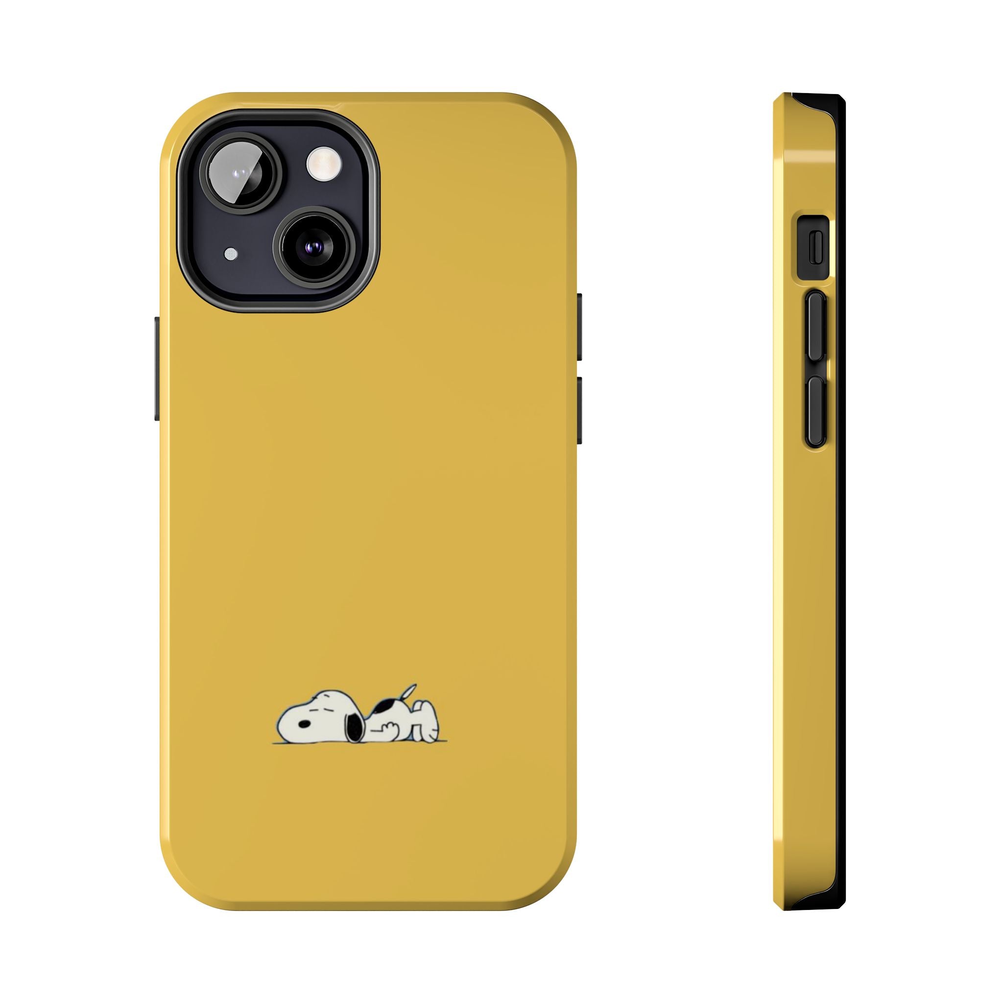 Sleeping Snoopy Yellow Phone Case
