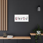 Snoopy Lineup Canvas