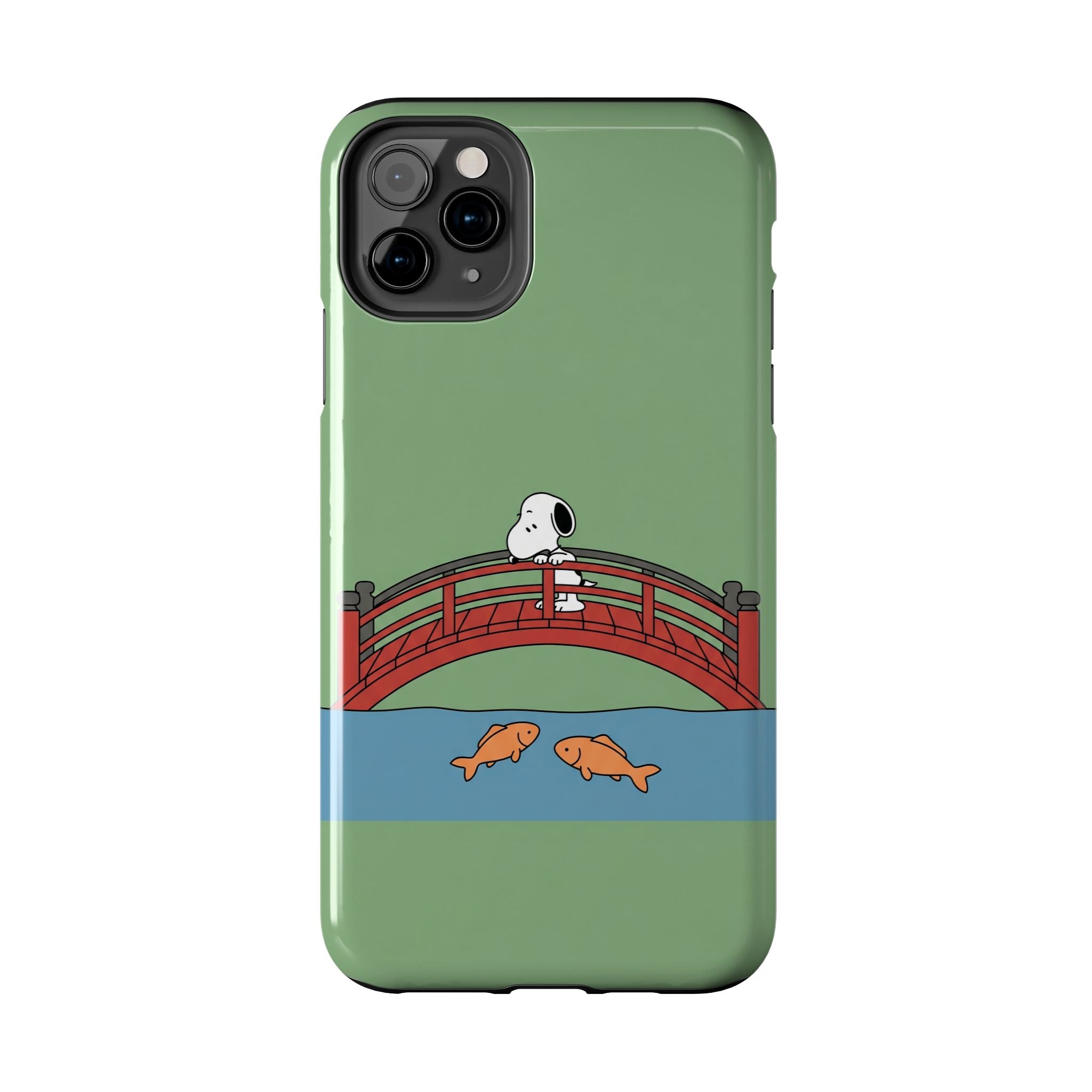 Koi Bridge Phone Case