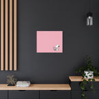 Snoopy on Laptop Canvas
