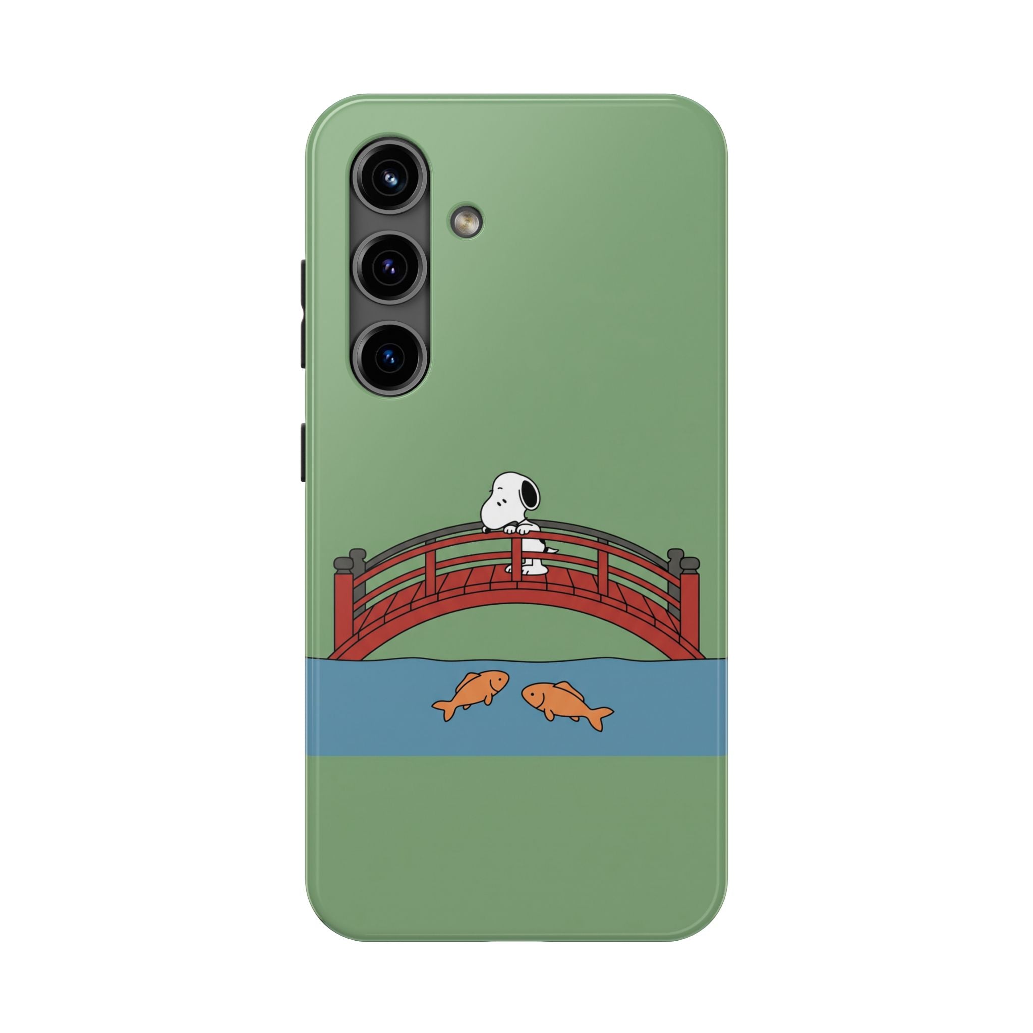 Koi Bridge Phone Case