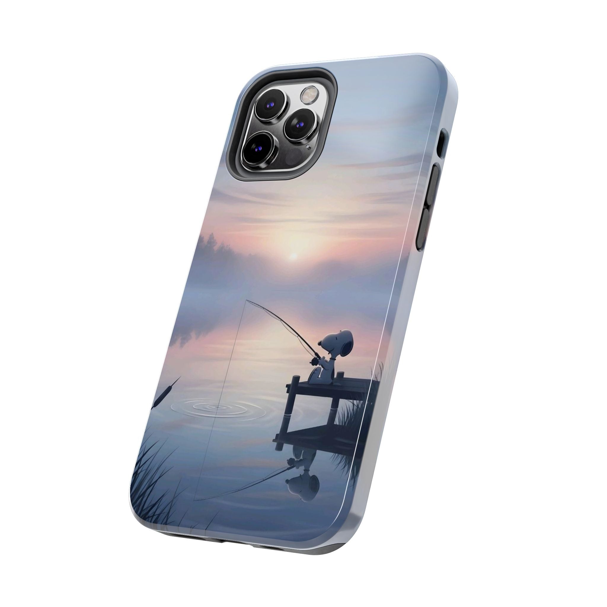 Sunset Fishing Phone Case