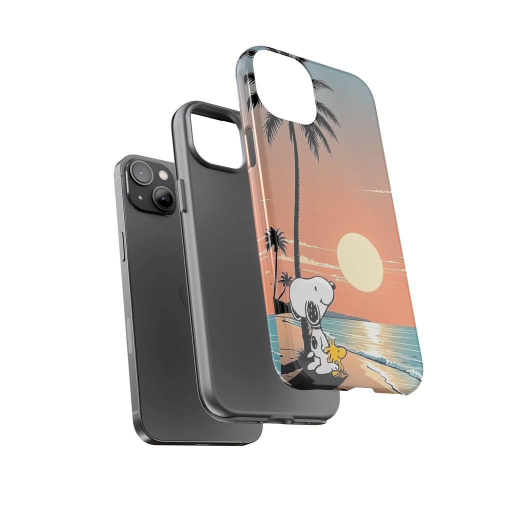 Snoopy Beach Sunset Phone Case