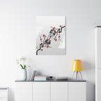 Racing Car Blossom Canvas