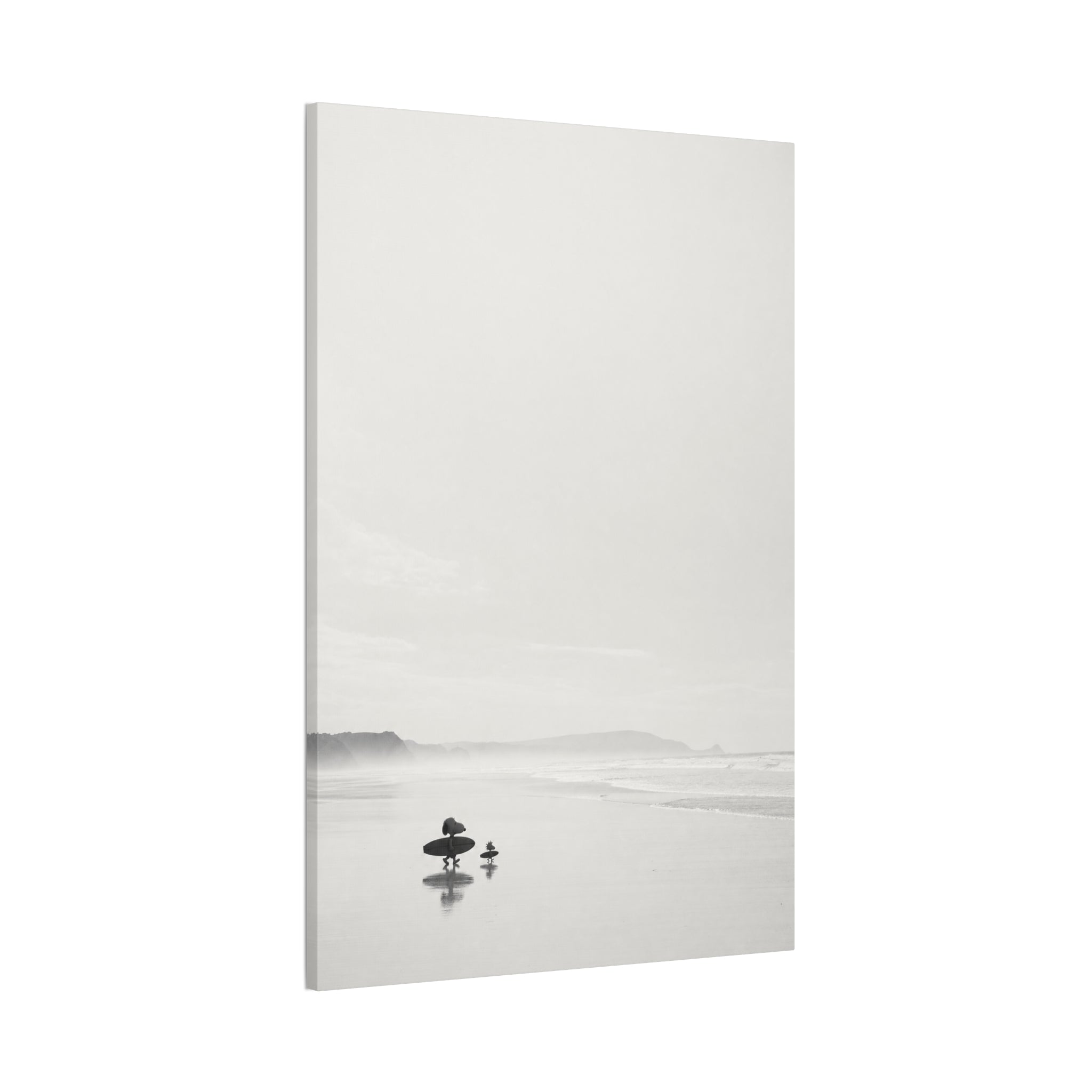 Surfer Silhouette Canvas