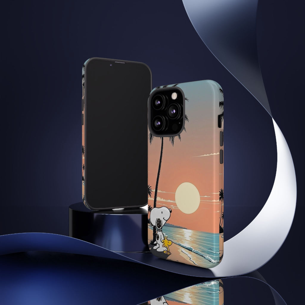 Snoopy Beach Sunset Phone Case